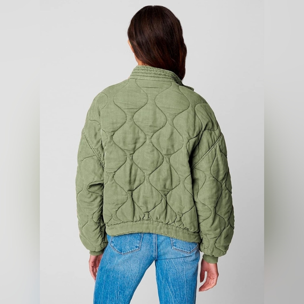 [BLANKNYC] Tencel Quilted Jacket- size XS - NWT 💚 - Picture 2 of 7